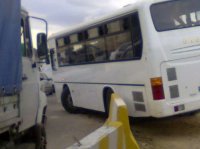 Bakıda avtobus qəza törətdi