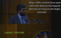 Mirmahmud Mirmahmudoğlunun 1993-ci ildə Ali Sovetdə etdiyi möhtəşəm çıxış - VİDEO