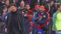 "Barselona" futbolçusundan Simeoneyə qeyri-etik hərəkət - FOTO