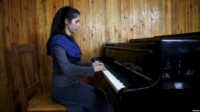 Qəzalı musiqi məktəbində fortepiano