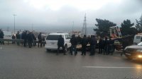 Bakı-Sumqayıt magistralında qəza - Yol bağlandı