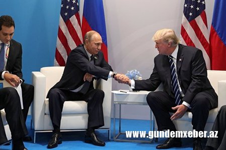 Tramp və Putin arasında görüş başa çatıb -YENİLƏNİB