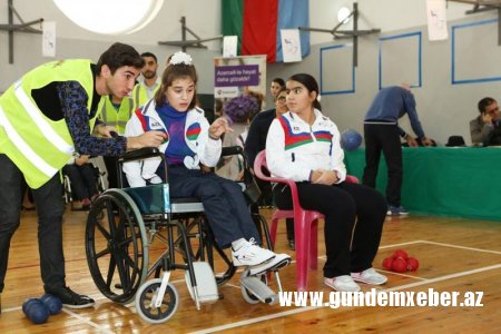 Uşaq paralimpiyaçılarımız boccia üzrə beynəlxalq yarışda