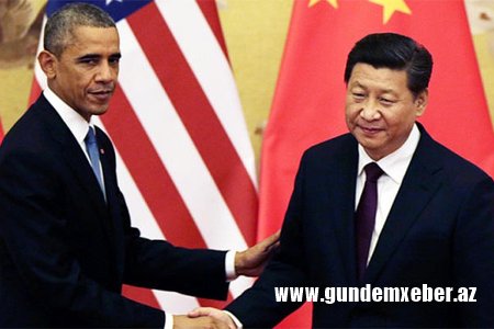 Obama Çin lideri ilə görüşə getdi
