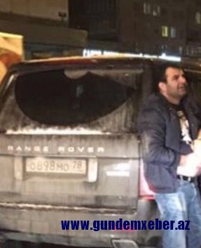 Biznesmen Mustafayev “Range Rover”lə avtobusun qarşısını kəsdi, sürücünü bıçaqladı - FOTO