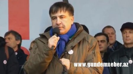 Saakaşvilinin mitinqində ciddi qarşıdurma CANLI Yenilənib