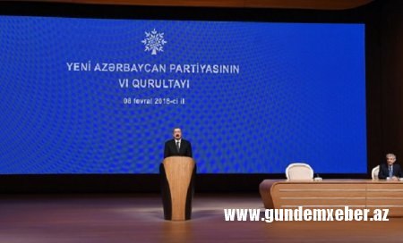 Yeni Azərbaycan Partiyası qurultay keçirir — YENİLƏNİB