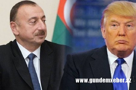 Donald Tramp İlham Əliyevi təbrik edib