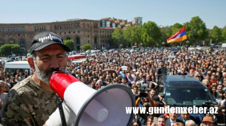 Etirazçılar yenidən Yerevan küçələrindədir