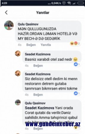 Direktor müavini qadın müğənnini otelə dəvət etdi — FOTOFAKT 