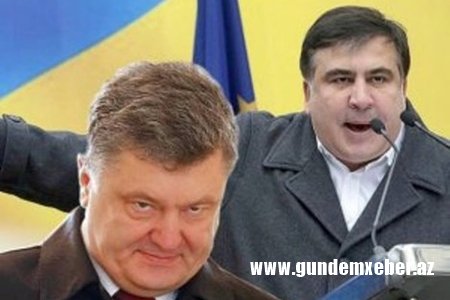 Mixail Saakaşvili: “Poroşenko Ukraynanın düşmənidir...”
