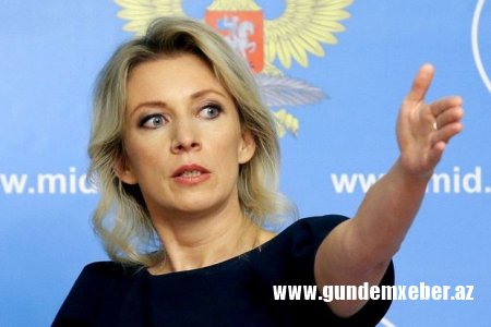 Zaxarova Qarabağ münaqişəsində Rusiyanın mövqeyini açıqladı