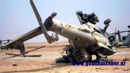 Əfqanıstanda hərbi helikopter qəzaya uğrayıb, 20 nəfər ölüb
