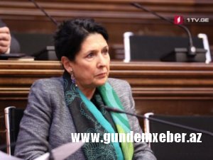 Salome Zurabaşvili Gürcüstan prezidentidir