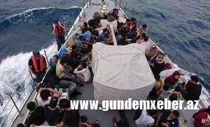 Türkiyədə Yunanıstan adalarına keçməyə hazırlaşan qaçqınlar saxlanılıb