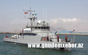 Qazaxıstanın hərbi gəmisi Bakıya gəlib