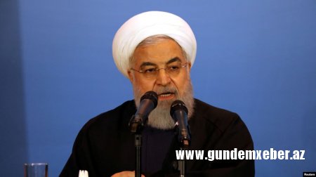 Ruhani: İran sanksiyalar qaldırılsa ABŞ-la danışıqlara hazırdır