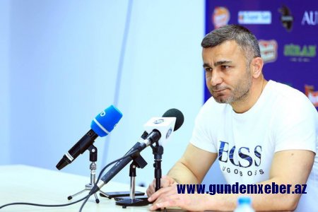 Qurban Qurbanov: "Futbolçularım lazım olan məqamda hücum etməyi bacardılar"