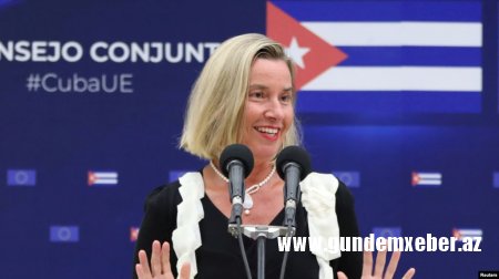 Avropa İttifaqı ABŞ sanksiyaları ilə üzləşən Kubaya yardım vəd edir