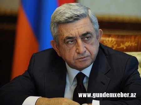 Ermənistanın baş naziri Sarqsyana qarşı cinayət işinin başlanılmasını istəyib