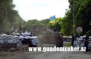 Ukraynanın şərqində ağır döyüşlər gedir - VİDEO