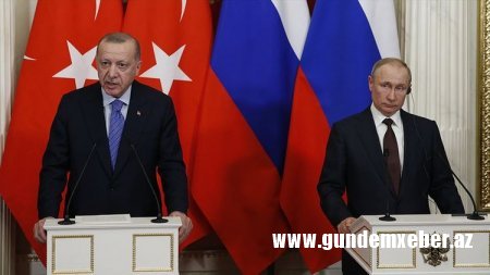 Rusiya və Türkiyə prezidentləri arasında telefon danışığı olub