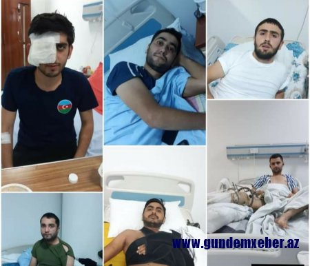 TƏBİB-in tapşırığı 94 nəfər yaralı qazimizi çıxılmaz duruma salıb - FOTOLAR