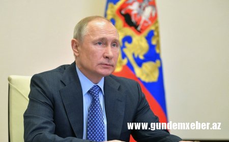 Rusiya prezidenti: "Atəşkəsin bir daha pozulmayacağına ümidvaram"
