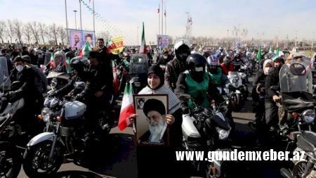 İranlılar prezidentə etiraz etdi: “Qəhr olsun Ruhani!”