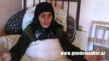 Azərbaycanda 91 yaşlı qadın aclıq aksiyası keçirir