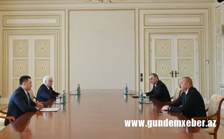 Azərbaycan Prezidenti Rusiyanın Baş prokurorunu qəbul edib