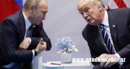 Tramp: “Putinlə çox yaxşı yola gedirdim, o məni, mən də onu bəyənirdim”