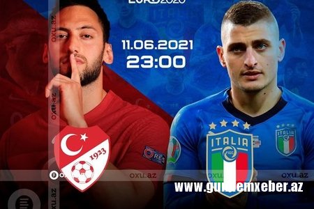 AVRO-2020: İtaliya – Türkiyə matçı başladı CANLI YAYIN