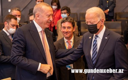 Türkiyə və ABŞ prezidentləri arasında görüş başa çatıb - YENİLƏNİB