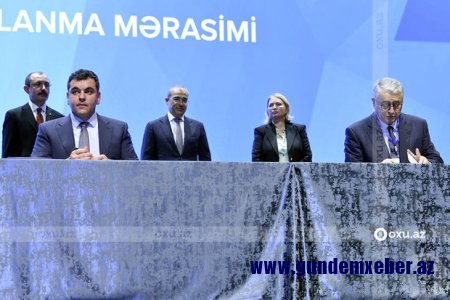 Azərbaycan-Gürcüstan-Türkiyə Biznes Forumu çərçivəsində anlaşma memorandumları imzalanıb