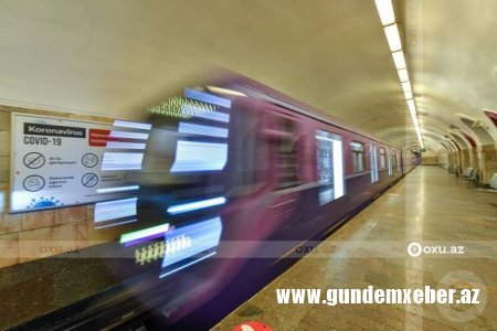 Bakı metrosunda sərnişinlər təxliyə ediliblər