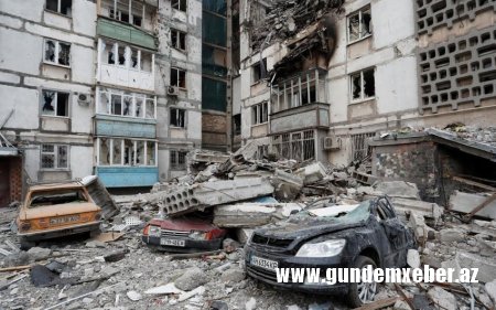 Ukrayna BQ: "Rusiya qoşunları məktəb, xəstəxana və uşaq bağçalarını bombalayır"