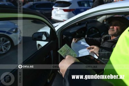 Yol Polisi texniki baxışla bağlı sürücülərə MÜRACİƏT ETDİ
