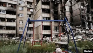 Rusiya raketləri Mikolayev şəhərinin sənaye obyektlərinə zərbələr endirib