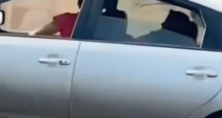 Bakıda “Prius” sürücüsündən qadına qarşı zorakılıq - Video