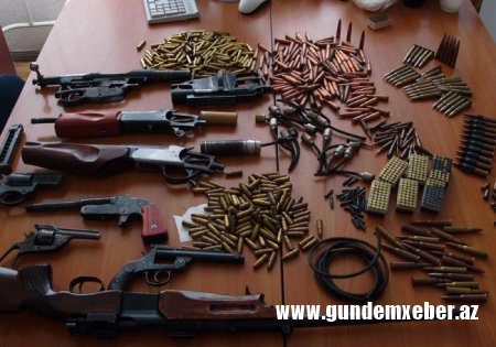 Ermənistanda 44 günlük müharibədən qalan xeyli silah-sursat aşkarlanıb