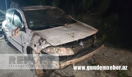 Azərbaycanda DƏHŞƏTlİ QƏZA: Avtomobil kanala aşdı, iki nəfər boğularaq öldü - FOTO