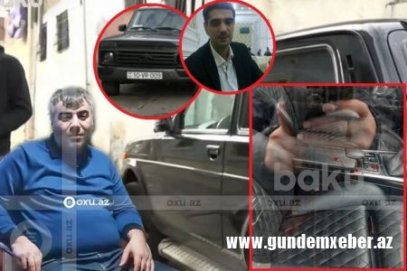 Rəşad Dağlının qətl törətdiyi avtomobilin görüntüləri - YENİLƏNİB + CANLI YAYIM