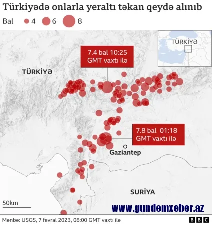 Türkiyə indiyədək "65 ölkədən kömək istəyib"