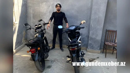 Suraxanı rayonunda kuryerlərin mopedlərini oğurlayan şəxs saxlanılıb