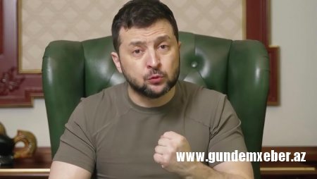 Zelenskidən Rusiya qoşunlarına xəbərdarlıq: “Gəlirik”