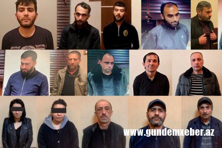 Bakıda 18 nəfər saxlanıldı: İran vətəndaşlarına işləyirmişlər - FOTO/VİDEO