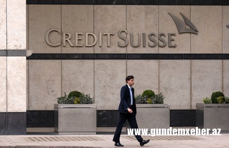 Birinci rübdə Credit Suisse-dən xalis vəsait axını 61 milyard frankı ötüb.