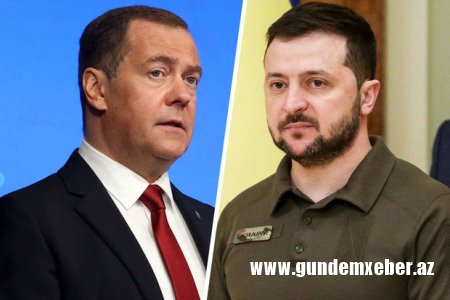 Medvedev: “Artıq Zelenskini aradan götürməkdən başqa seçim yoxdur”