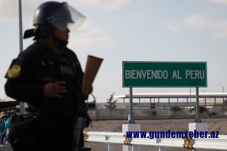 Peru qeyri-qanuni immiqrantları deportasiya edəcək